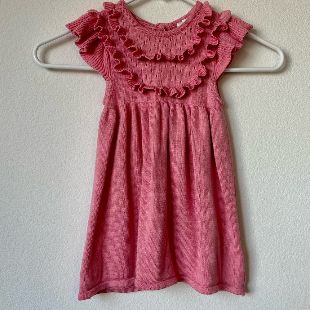 Janie & Jack Sweater Dress Size 12-18 Months